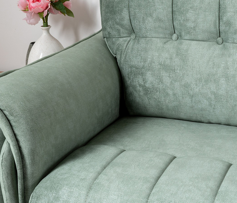 Диваны с ящиком для белья, Диван Дорис, Велюр Эверест