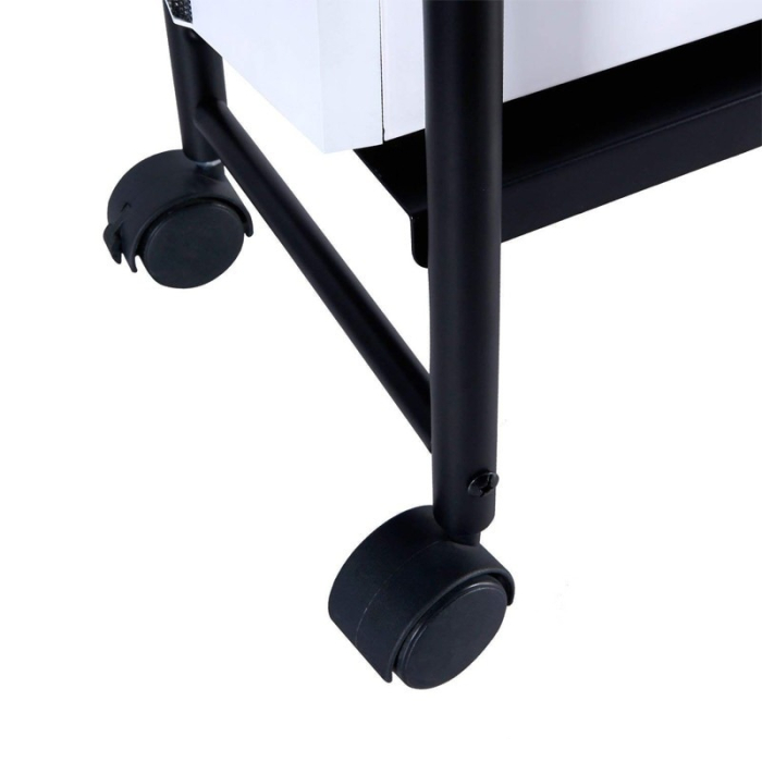 Прямые компьютерные столы, Подставка для системного блока EUREKA ERK-CS-01B с регулировкой по высоте