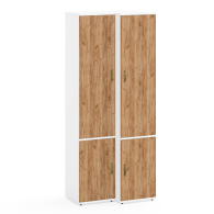 Для одежды, Шкаф узкий для одежды и пенал для одежды 23Б Лидер-8