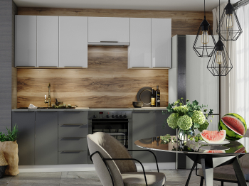 Кухонный гарнитур без столешницы Коктейль, 2,2 м