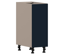, Регина РС-30 Шкаф-стол Песочный/МДФ Квадро Синий