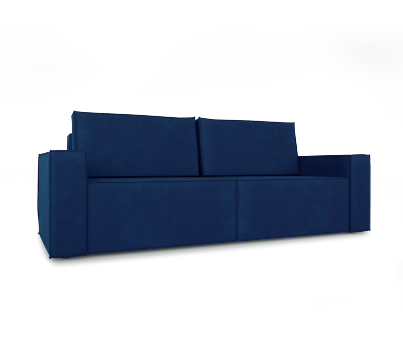 Диваны с ящиком для белья, Диван-кровать Лофт, велюр