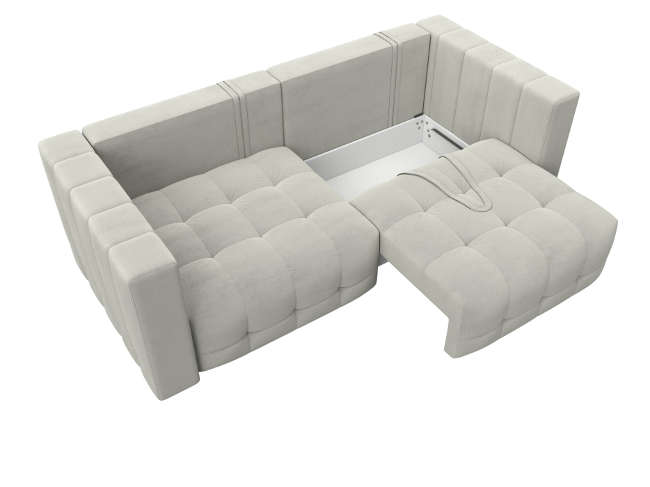 Дизайнерские диваны для гостиной, Диван прямой Лига-052 НПБ, велюр TOWER