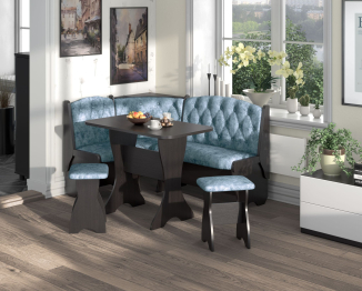 Кухонный уголок Орхидея-Люкс №1 Велюр