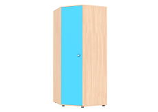 Угловые шкафы, ШКАФ УГЛОВОЙ GК U Дуб Молочный