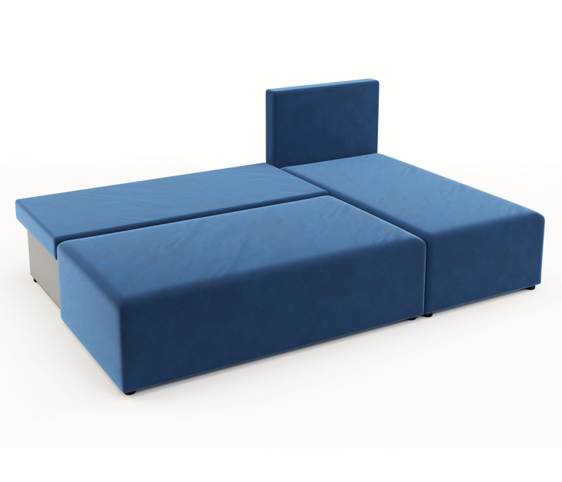 Диваны угловые в гостиную, Угловой диван-кровать Рим, велюр