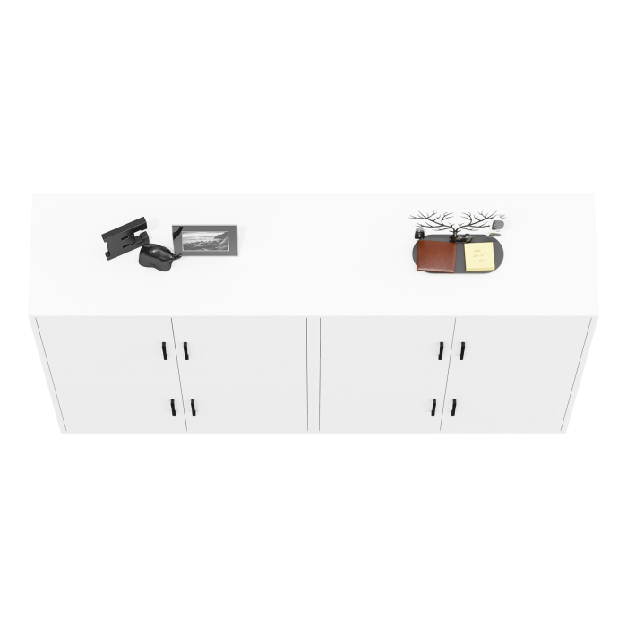 Комоды, Две тумбы-комода четыре распашных дверки РВК 126-804