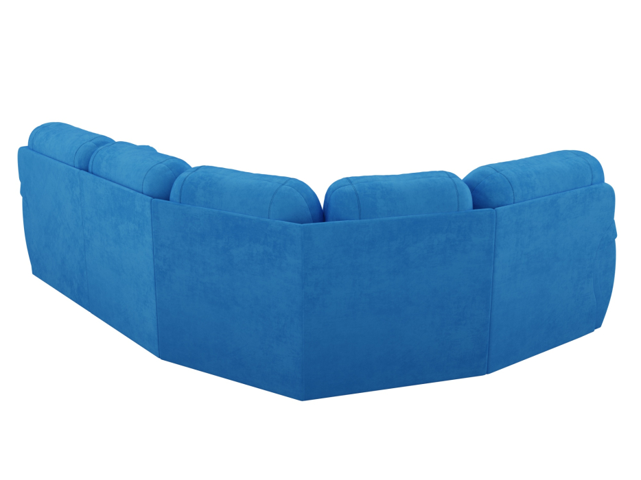 Диваны угловые в гостиную, Диван угловой Бруклин левый угол, велюр