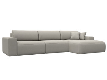 Диван угловой Лига-036 НПБ Классик Лонг правый угол, рогожка Амур