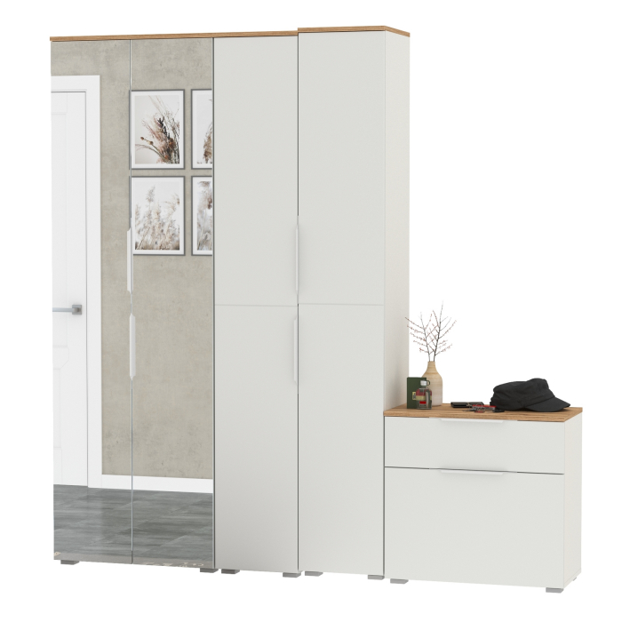 Прихожие, Современная мебель для современной маленькой прихожей Октава № 28