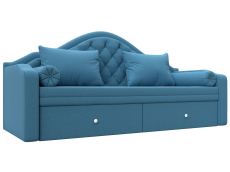 Диваны с ящиком для белья, Диван детский прямой Сойер, рогожка Амур