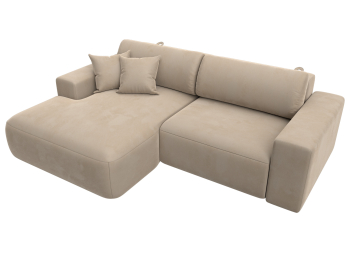 Диван угловой Лига-036 Классик левый угол, велюр