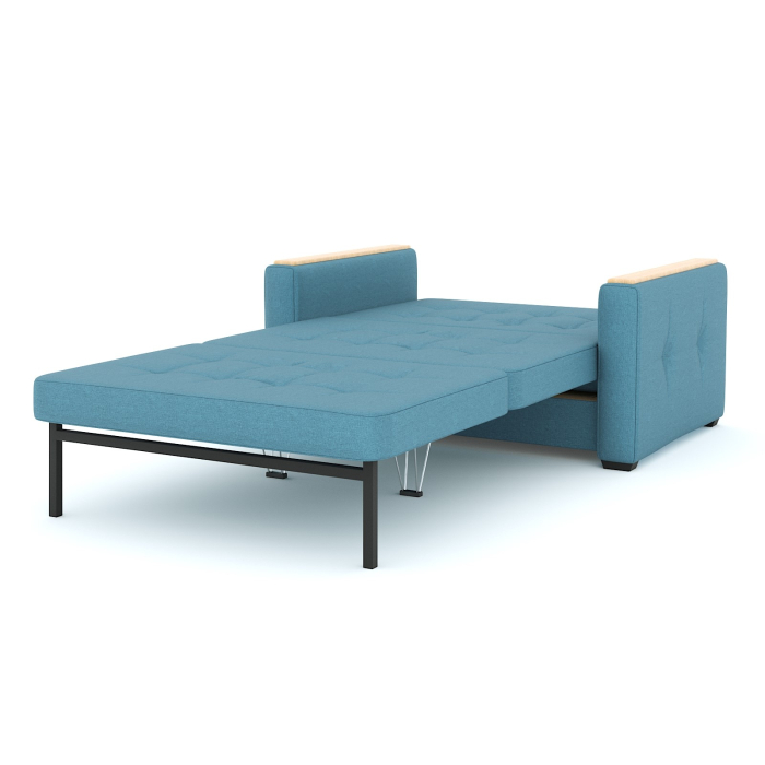 Диваны с ящиком для белья, Диван- кровать Этро Вуд, рогожка, 100