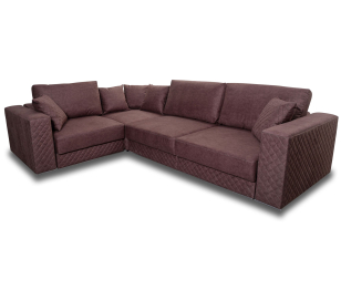 Угловой диван-кровать Бергер велюр