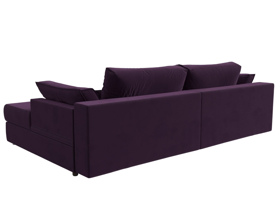 Диваны угловые в гостиную, Угловой диван Пекин угол правый, велюр