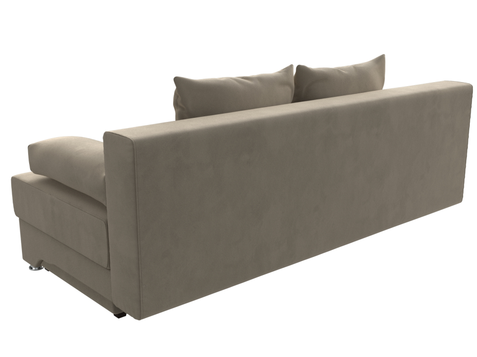 Диваны еврокнижки, Диван прямой Ник-2, микровельвет