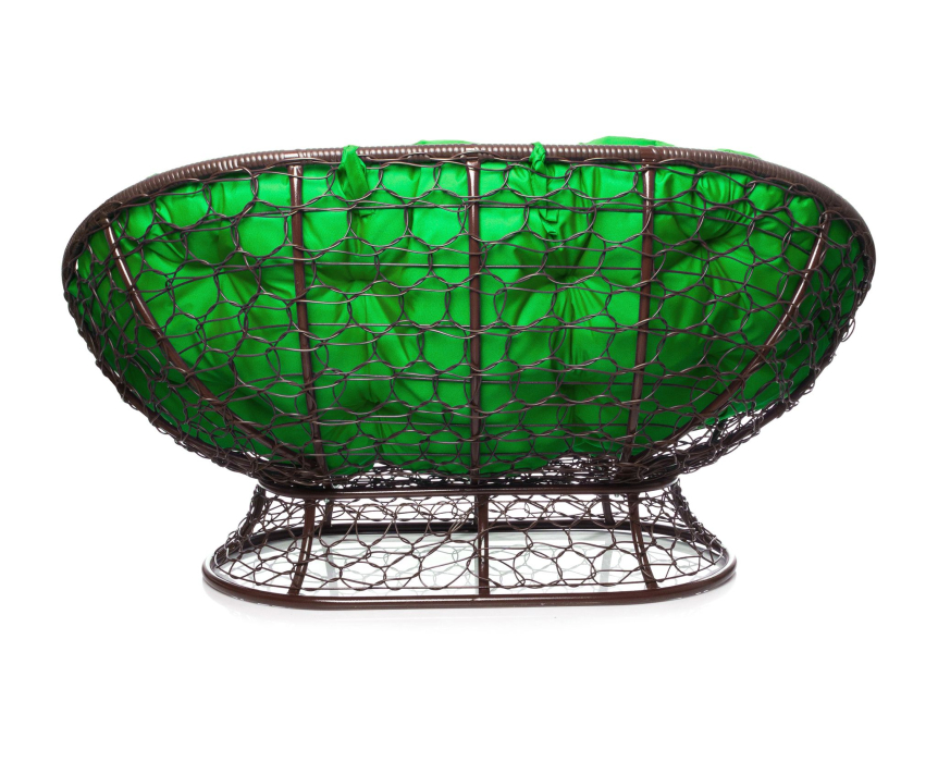 Диваны, Диван МАМАСАН с ротангом коричневый