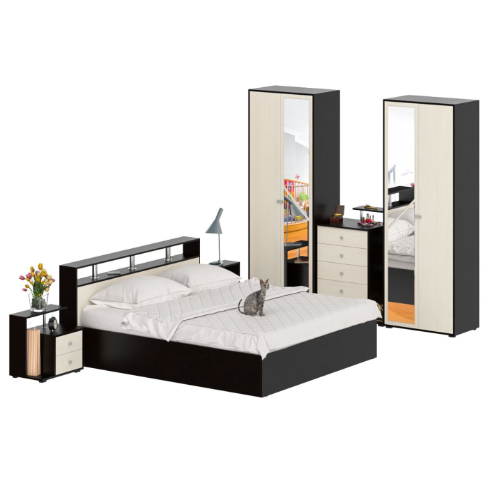 Спальные гарнитуры, Спальный гарнитур Камелия №4