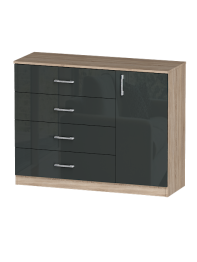 Комод Лайф 115*40*90 Дуб сонома