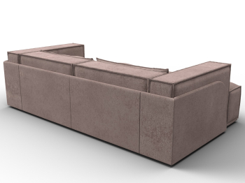 Диван угловой Лига-061 угол левый, велюр TOWER