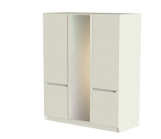Шкафы распашные, Модуль-6 Стиль белый глянец