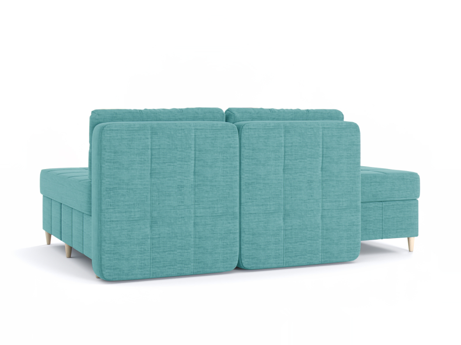 Диваны угловые в гостиную, Диван-кровать угловой Оливер Люкс 2 еврокнижка-трансформер, рогожка