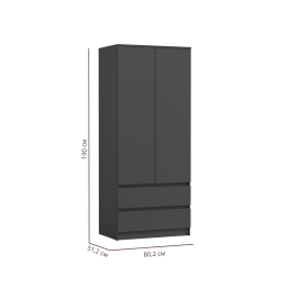 Шкаф для одежды Берген 82.03 (2х дв.)