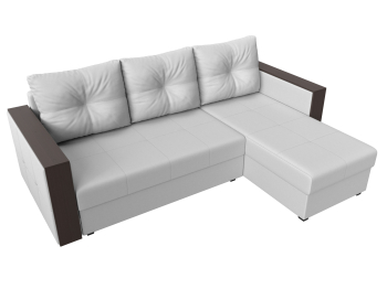Угловой диван Валенсия Лайт правый угол, экокожа