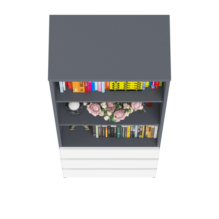 Открытые, Стеллаж с ящиками Мори МСТ600.3