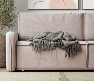 Диван-кровать Сенатор, велюр