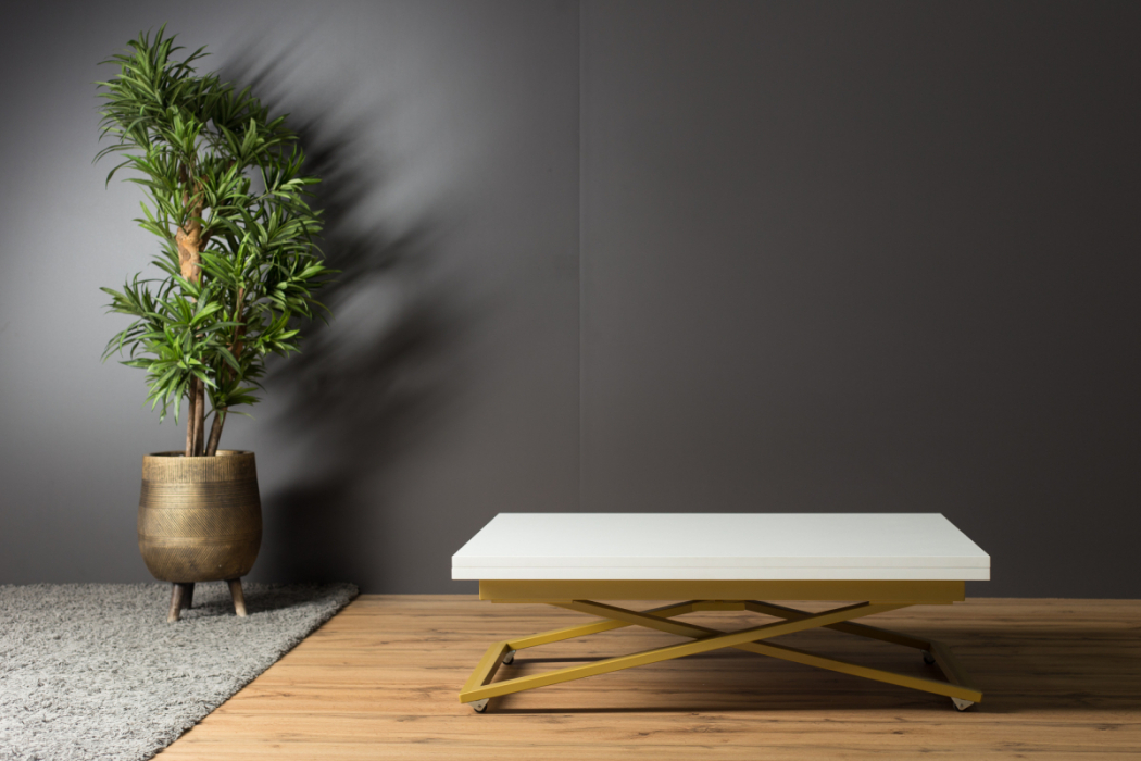 Столы-трансформеры, Стол трансформер Compact (золотые опоры)