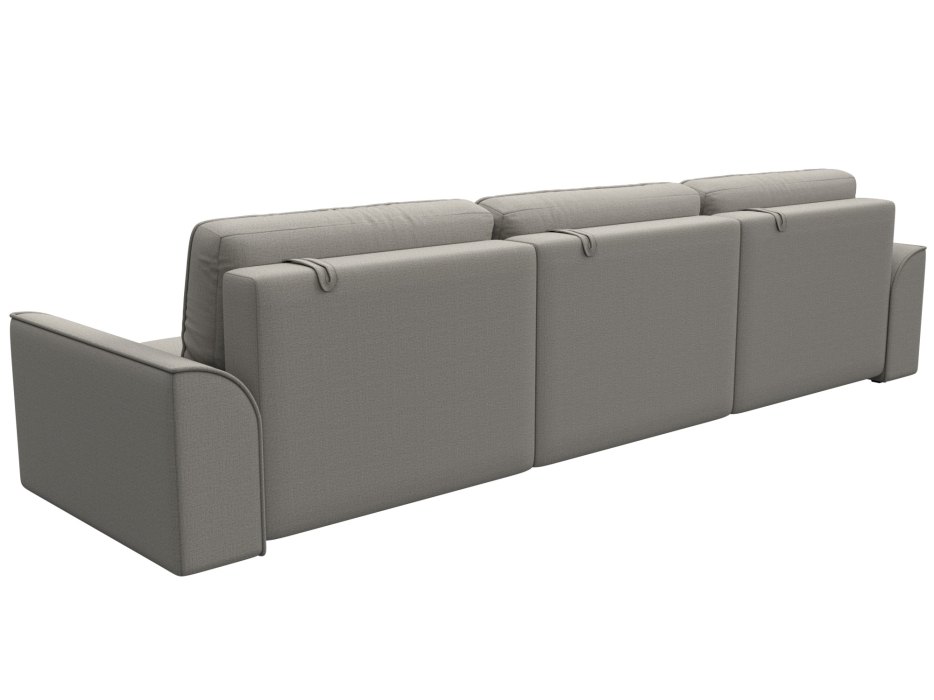 Диваны еврокнижки, Диван прямой Лига-048 НПБ Лонг, рогожка Амур