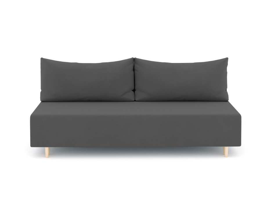 Диваны еврокнижки, Диван-кровать еврокнижка Смайл без подлокотников, велюр