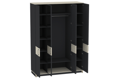 Модульная система AURELIO (модуль 555) Шкаф для одежды и белья 4-дв