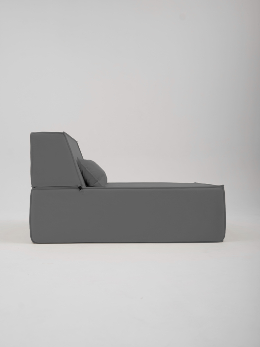 Кресло для отдыха, Бескаркасна оттоманка Клайд,велюр