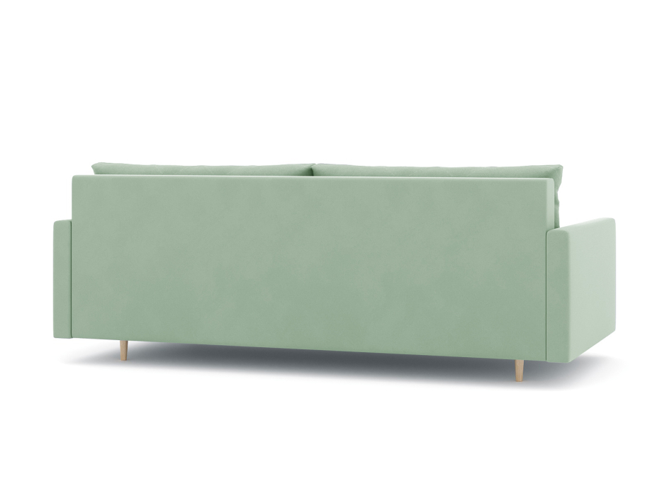 Диваны еврокнижки, Диван-кровать Милли с подлокотниками, велюр