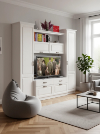 Ливерпуль Набор мебели 2, цвет ясень ваниль/белый