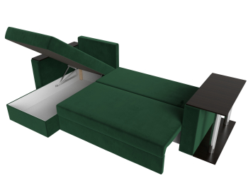 Угловой диван Атланта левый угол, велюр