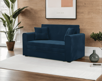 Диван прямой выкатной Санта (Велюр)