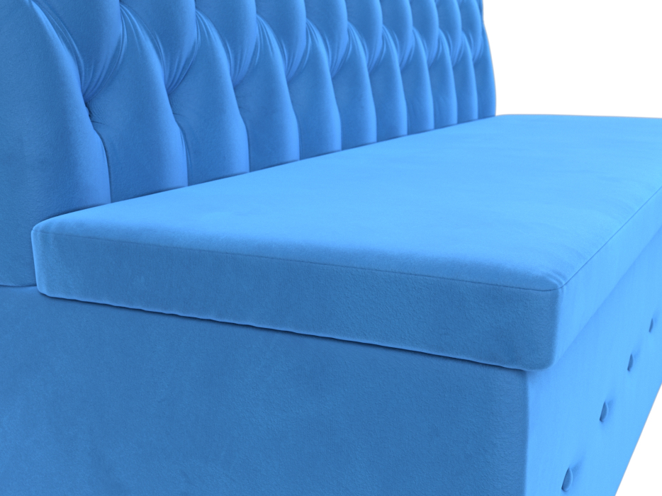 Диваны прямые кухонные, Кухонный прямой диван Вента, велюр