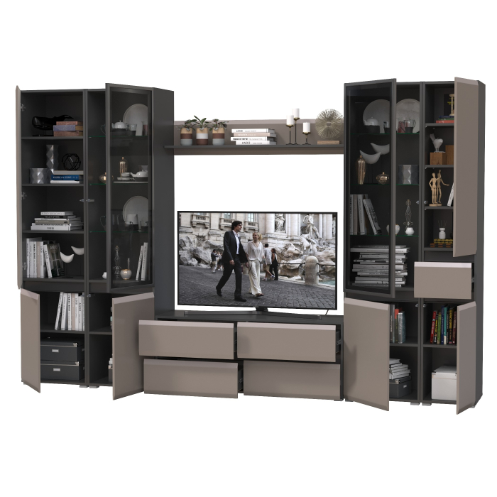 Стенки для гостиной, Сидней Комплектация № 58