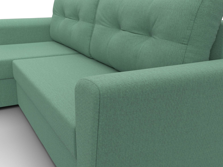 Диваны угловые в гостиную, Угловой диван Амстердам Лайт левый угол, рогожка Амур