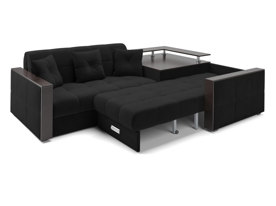 Диваны угловые в гостиную, Диван угловой Прага НПБ Велюр