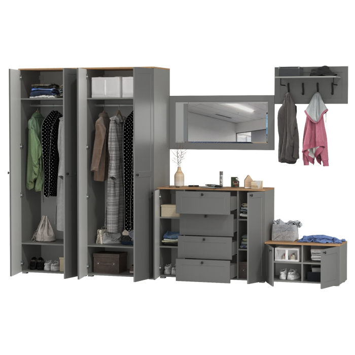 Прихожие, Стенка для прихожей Остин № 54