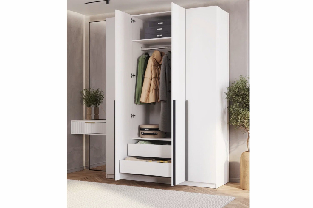 Шкафы распашные, Шкаф 4-х створчатый ШК-13 Айрон