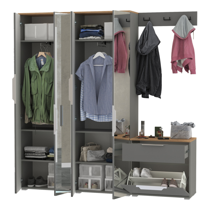 Прихожие, Мебель для маленькой прихожей Октава № 26