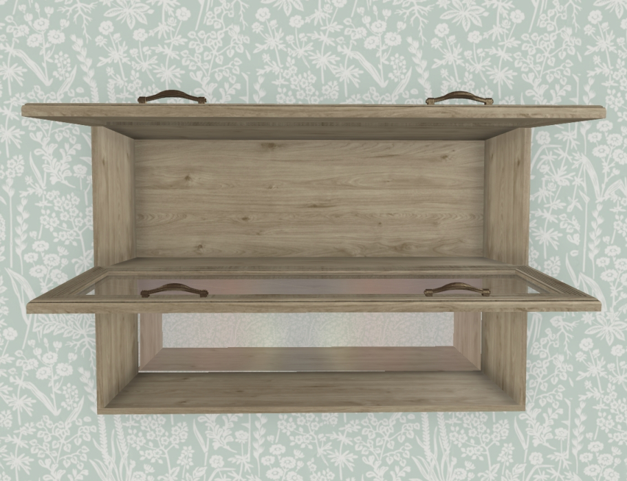 Настенные полки, Модульная система Карина Антресоль АН-1034