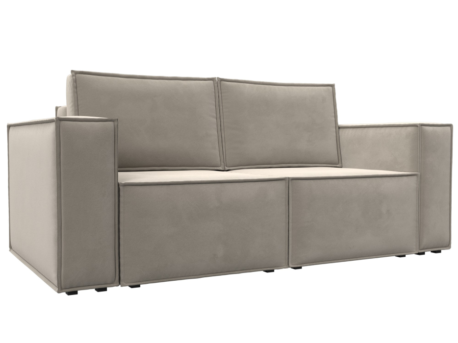 Диваны кровати со спальным местом, Диван прямой Куба мини, микровельвет