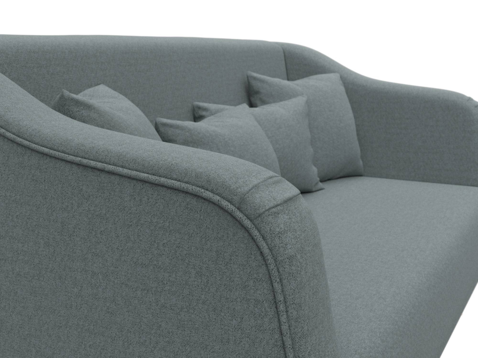 Диваны прямые кухонные, Диван кухонный прямой Киото, рогожка Амур