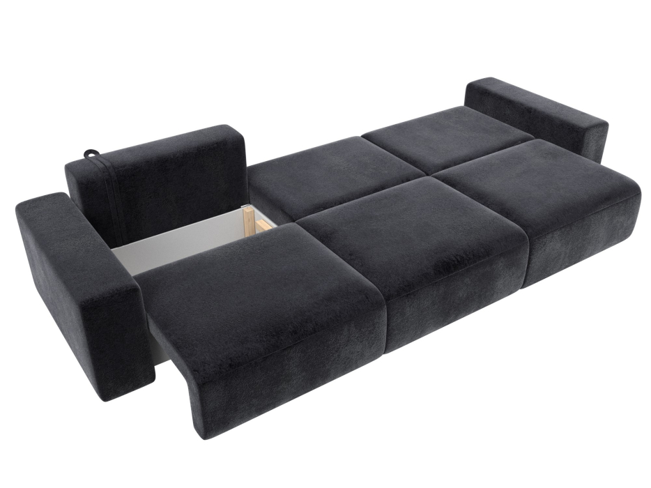 Диваны еврокнижки, Диван прямой Лига-036 НПБ Классик Лонг, велюр TOWER